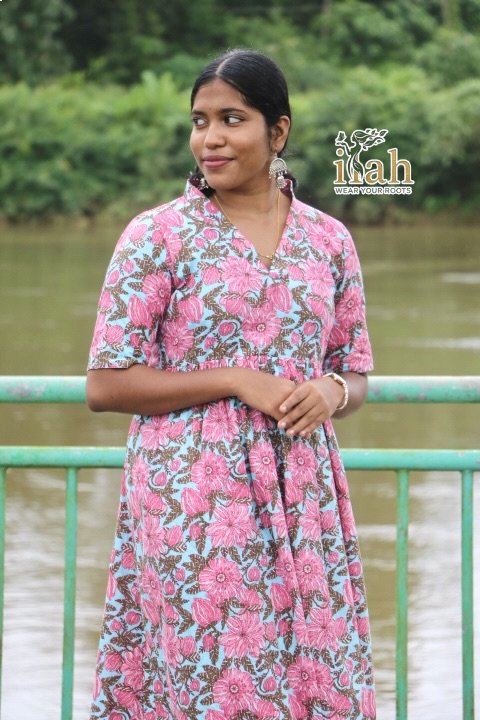 Floral Printed Cotton Co-ord Set